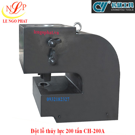 Đột lỗ thủy lực 200 tấn CH-200A