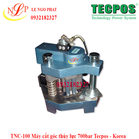 TNC-100 Máy cắt góc thủy lực 700bar Tecpos - Korea