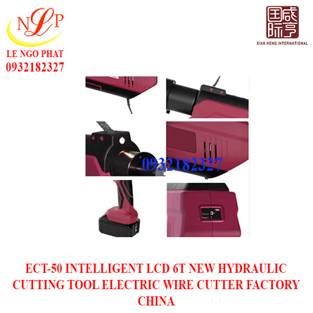 ECT-50 INTELLIGENT LCD 6T NEW HYDRAULIC CUTTING TOOL ELECTRIC WIRE CUTTER FACTORY CHINA