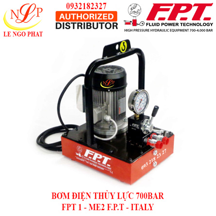 BƠM ĐIỆN THỦY LỰC 700BAR FPT 1 - ME2 F.P.T - ITALY