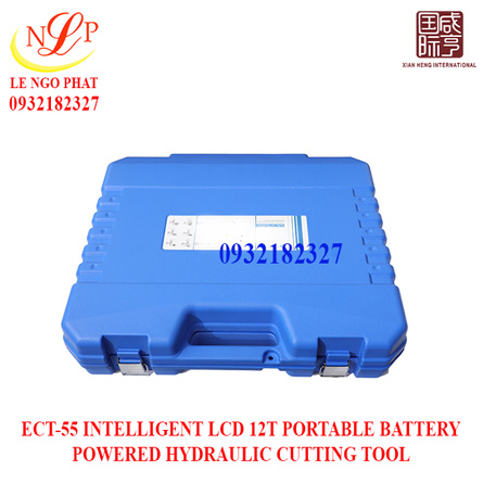 ECT-55 INTELLIGENT LCD 12T PORTABLE BATTERY POWERED HYDRAULIC CUTTING TOOL