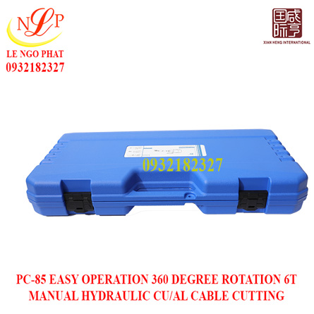 PC-85 EASY OPERATION 360 DEGREE ROTATION 6T MANUAL HYDRAULIC CU/AL CABLE CUTTING HEAD TOOL