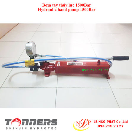 bơm tay thủy lực 1500 Bar