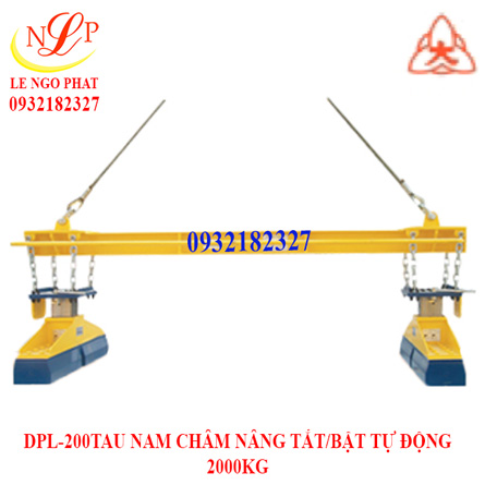 DPL-200TAU NAM CHÂM NÂNG TẮT/BẬT TỰ ĐỘNG 2000KG
