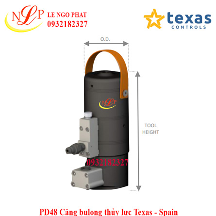 PD48 M48 Căng bulong thủy lực Texas - Spain