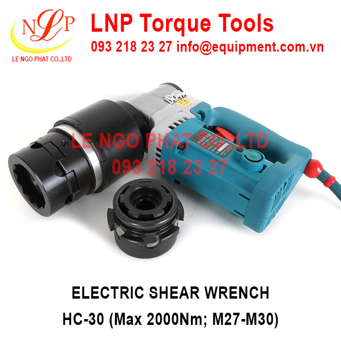 Máy siết xén bulong bằng điện HC-30 (M27, M30)