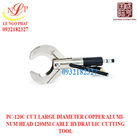 PC-120C CUT LARGE DIAMETER COPPER ALUMINUM HEAD 120MM CABLE HYDRAULIC CUTTING TOOL
