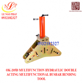 OK-205D MULTIFUNCTION HYDRAULIC DOUBLE ACTING MULTIFUNCTIONAL BUSBAR BENDING TOOL