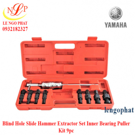 Blind Hole Slide Hammer Extractor Set Inner Bearing Puller Kit 9pc