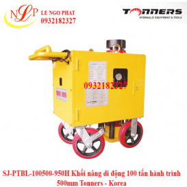 SJ-PTBL-100500-950H Khối nâng di động 100 tấn hành trình 500mm Tonners - Korea