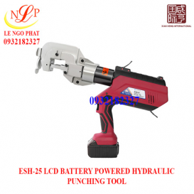 ESH-25 LCD BATTERY POWERED HYDRAULIC PUNCHING TOOL
