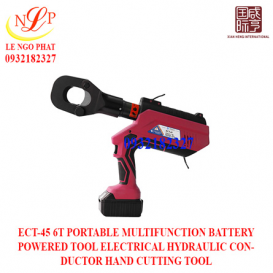 ECT-45 6T PORTABLE MULTIFUNCTION BATTERY POWERED TOOL ELECTRICAL HYDRAULIC CONDUCTOR HAND CUTTING TOOL