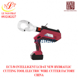 ECT-50 INTELLIGENT LCD 6T NEW HYDRAULIC CUTTING TOOL ELECTRIC WIRE CUTTER FACTORY CHINA