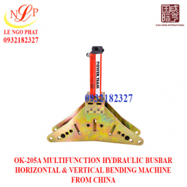 OK-205A MULTIFUNCTION HYDRAULIC BUSBAR HORIZONTAL & VERTICAL BENDING MACHINE FROM CHINA