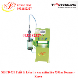 SJFTD-720 Thiết bị kiểm tra van nhiên liệu 720bar Tonners - Korea