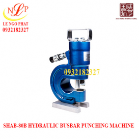 SHAB-80B HYDRAULIC BUSBAR PUNCHING MACHINE
