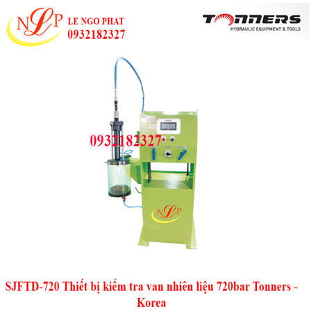 SJFTD-720 Thiết bị kiểm tra van nhiên liệu 720bar Tonners - Korea