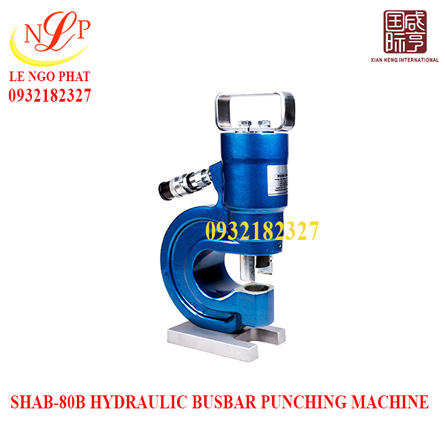 SHAB-80B HYDRAULIC BUSBAR PUNCHING MACHINE